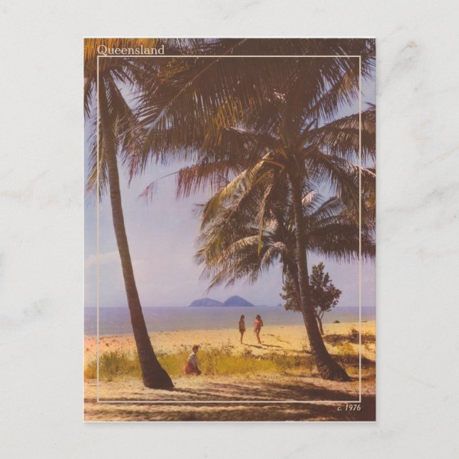 Editable 1970s Australia Vintage Postcard (Front)