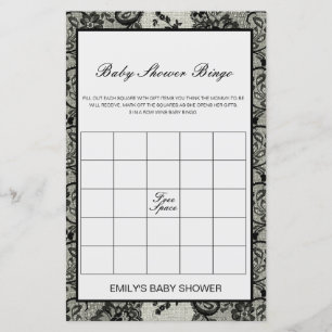 Editable Baby Bingo Baby Shower Game PRINTED