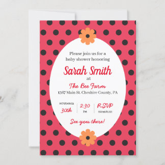 Editable Baby Shower Invitation For Girl