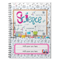 Editable Back to School Science Notebook