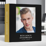 Editable Background Colour Actor Model Portfolio Binder<br><div class="desc">Binder that you can personalize with your own photo on the front featuring editable background colour (click customize to change the front, back and spine background colour) that is perfect for an actor/model portfolio. Personalize it by replacing the placeholder text and replace the sample/placeholder photo with your own photo. For...</div>