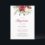 Editable Baptism Invitation, Custom Baptism Invita Invitation<br><div class="desc">Editable Baptism Invitation,  Girl Baptism,  Boy Baptism invitation,   christmas bridal shower,  winter bridal shower,  christmas wedding shower,  christmas games, </div>