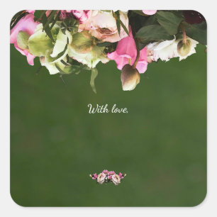 Editable Botanical Gift Tags Elegant Stickers