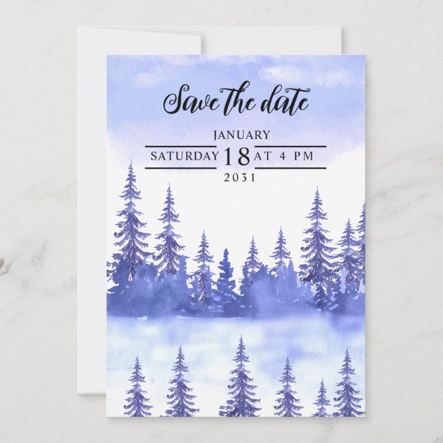 Editable Cards Wedding Invitation Party (Back)