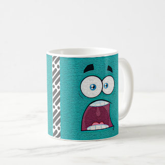 Editable cartoon Face Expression  Coffee Mug