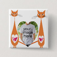 Editable Cat Love Heart – Custom Text Design