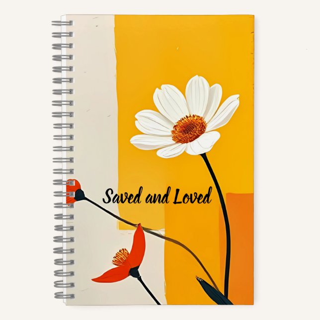 Editable Christian  Cellphone Case Notebook (Front)