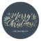 EDITABLE COLOR Christmas Glow Sticker