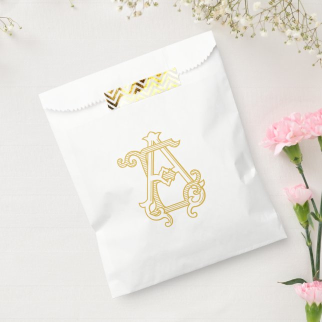 EDITABLE COLORS EA Monogram EA Logo Favour Bag (Sealed)