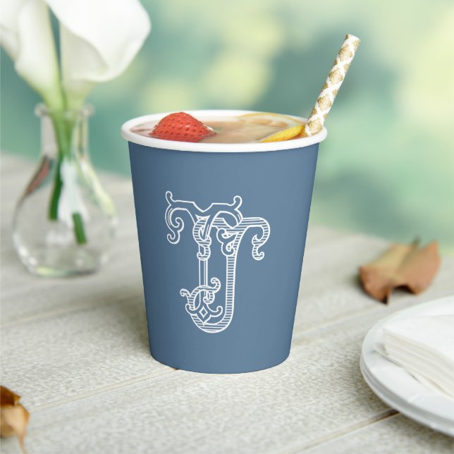 EDITABLE COLORS TJ Monogram JT Monogram Cups (Insitu)