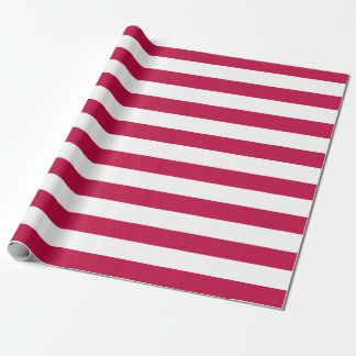 Editable Colour and White Stripes Wrapping Paper