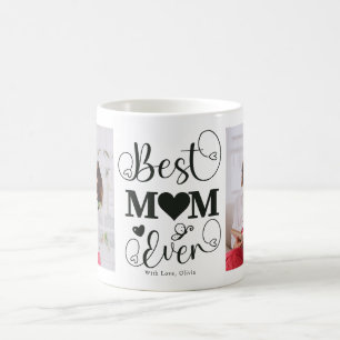 Editable Colour Best Mom Ever Photo Mother's Day Coffee Mug