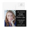 Editable Colour Black Photo Graduation Save Date
