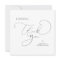 Editable Colour Cute Script Bridesmaid Thank You