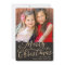 EDITABLE Colour Merry Christmas Holiday Photo Card