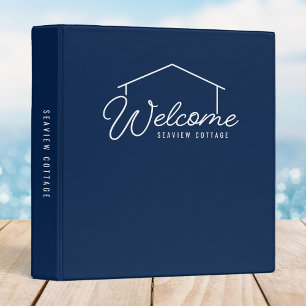 Editable Colour Name Rental Property House Welcome Binder