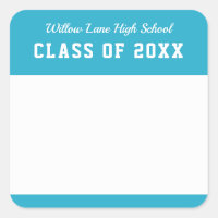 Editable Colour Varsity Style Class Reunion Name