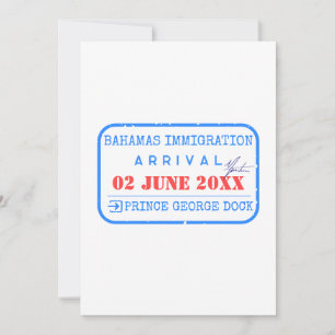 Editable Custom passport stamp generator template