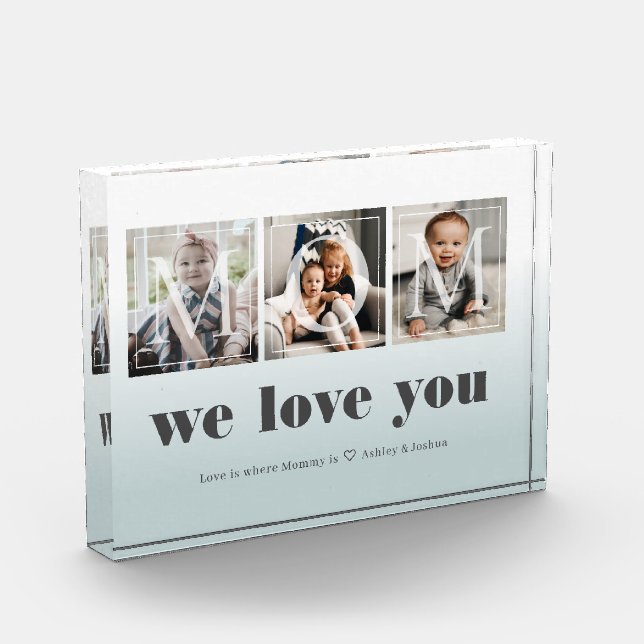 Editable Custom Photo Collage for Mom (Left)