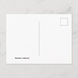 Editable Cute and aesthetic postcard
