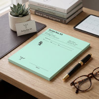 Editable Doctor RX Prescription Colourful Medical