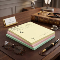Editable Doctor RX Prescription Colourful Medical