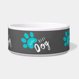 editable dog Funny quote Pet tableware