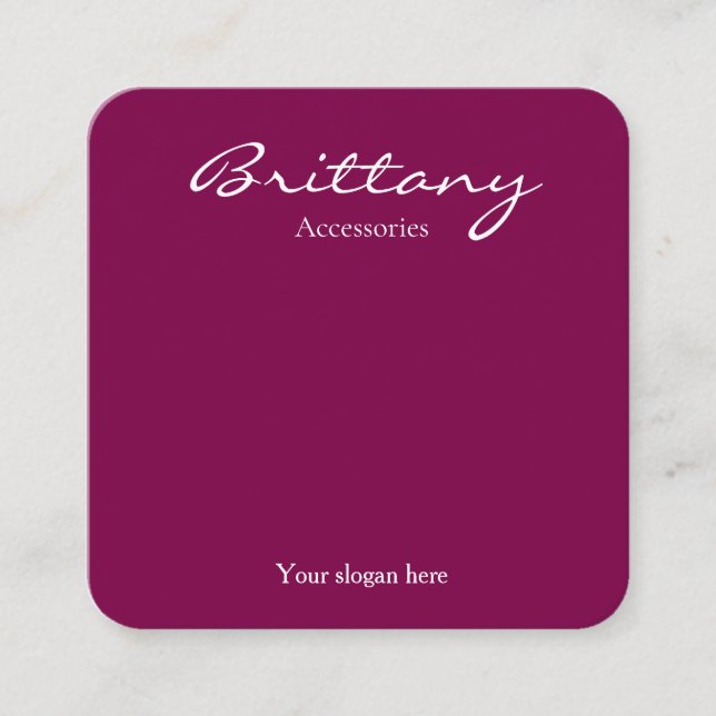 Editable earrings card   (Front)