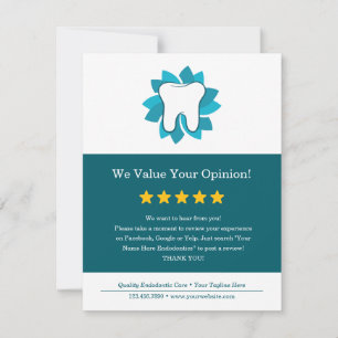 Editable Endodontics Ask for Reviews! Invitation
