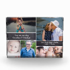 Editable Family Collage Chalkboard Grandparents