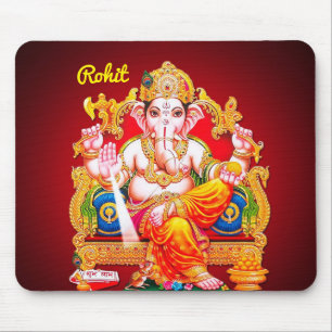 Editable Ganesh Mouse Pad