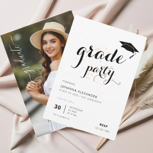 Editable Graduation Party Invitation