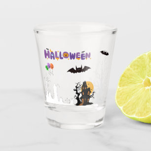 Editable Halloween Glass