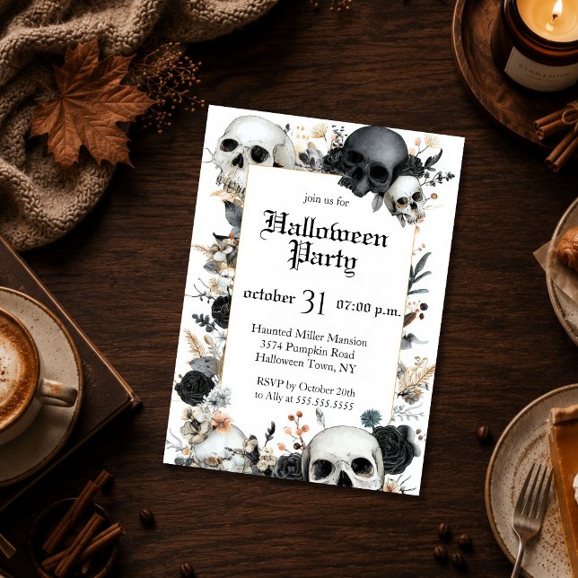Editable Halloween Party Invitation (Creator Uploaded)