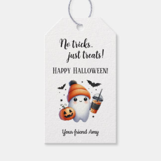 Editable Halloween Trick or Treat Goody Bag Favour Gift Tags