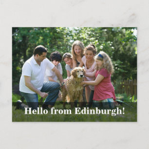 Editable Hello Neighbor, New Address, intro Announcement Postcard