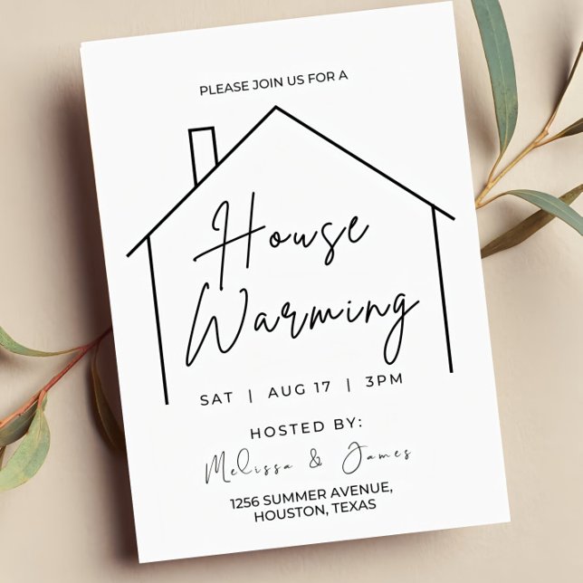 Editable House Warming Invitation, House Warming  Invitation (Creator Uploaded)