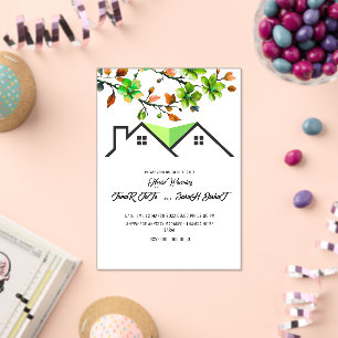 Editable House Warming Invitation, House Warming P Acrylic Invitations