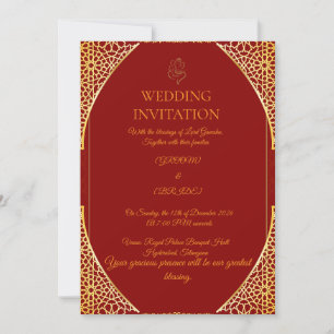 Editable Indian Marriage Invite