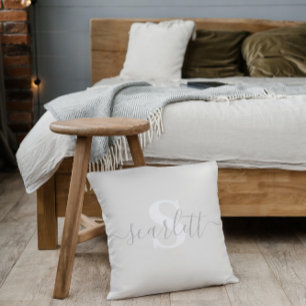 Editable inscription Color Pillows, Name Pillow