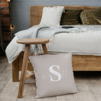 Editable inscription Colour Pillows, Name Pillow 