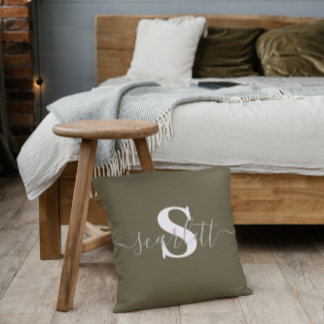 Editable inscription Colour Pillows, Name Pillow