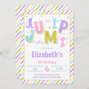 Editable Jump Invitation