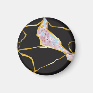 Editable Kintsugi Design Magnet