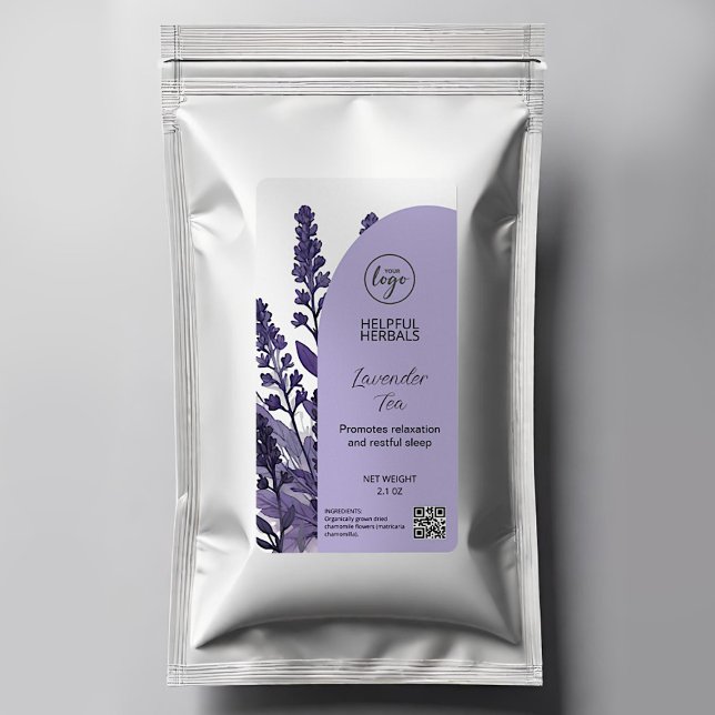 Editable Lavender Tea Labels (Creator Uploaded)