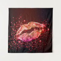 Editable Lip Illustration: Simple Graphic Design