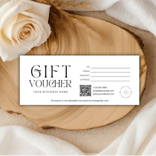 Editable Modern Gift Certificate Template