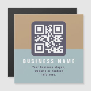 Editable Modern QR code Template   Muted Colours