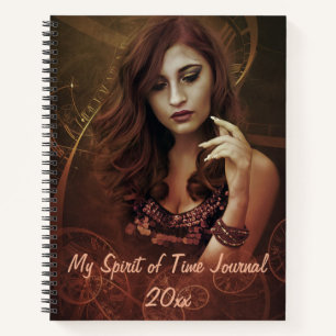 Editable My Spirit of Time Journal