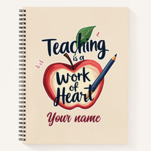 Editable Name Teacher Appreciation Notebook